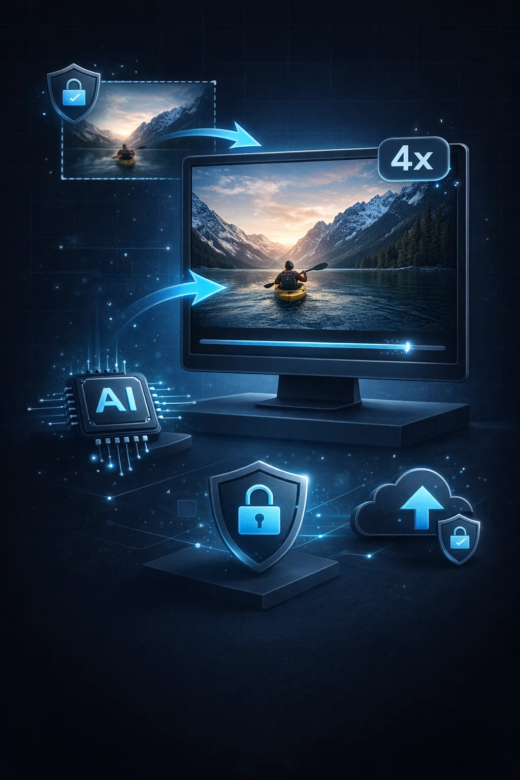 Pixelcut AI image upscaler tool